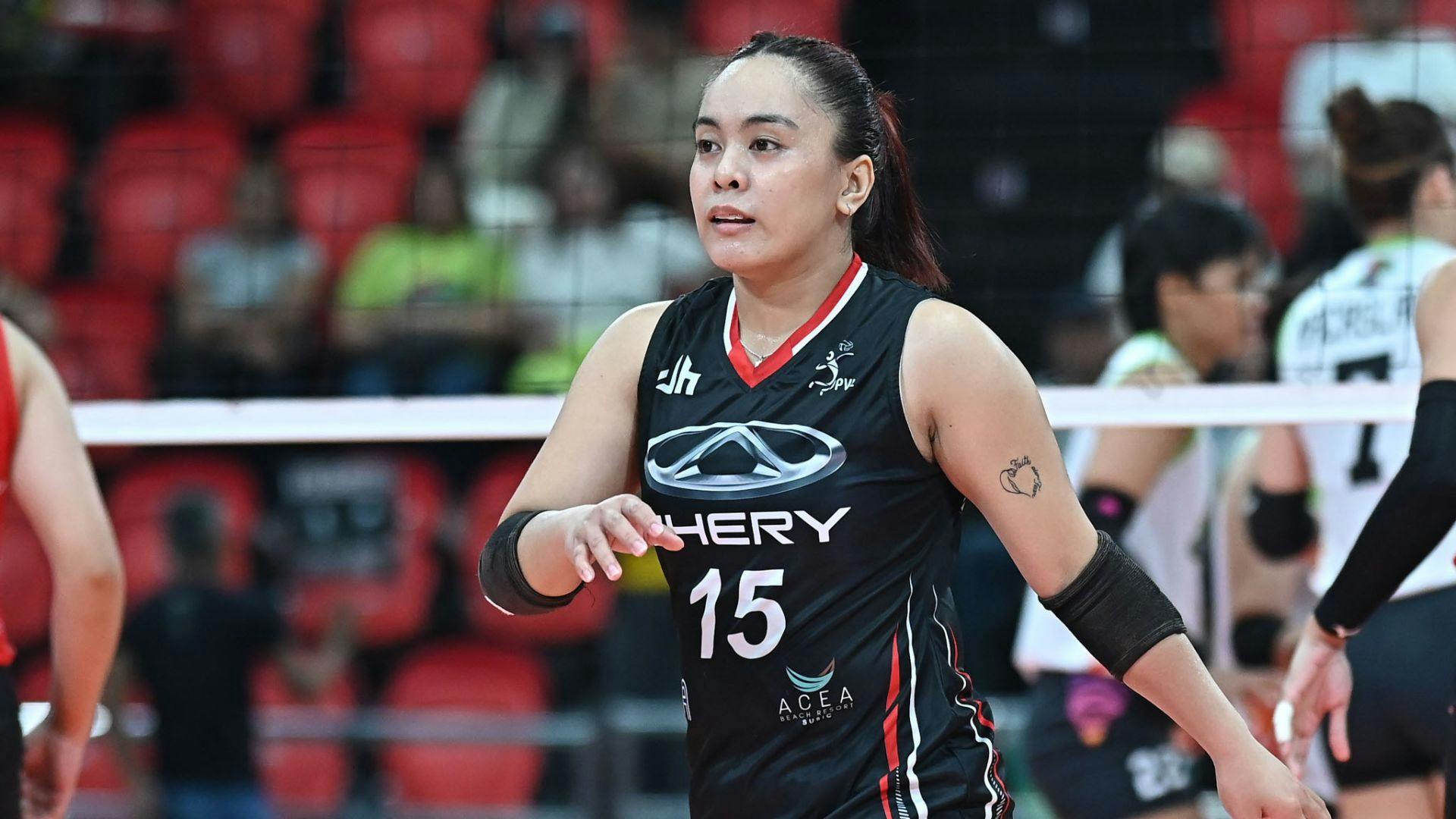 Karen Verdeflor, Chery Tiggo seek repeat win over Cignal in PVL on Tour semis